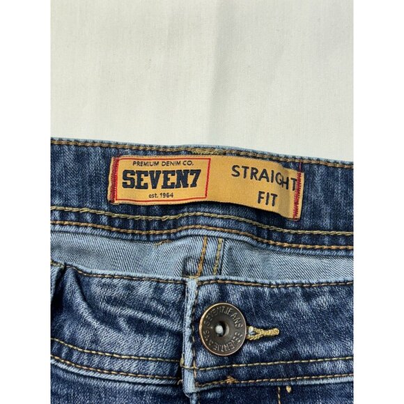 Seven7 Straight Fit Jeans Men's W34 L32 Premium Denim SN1364 - Picture 3 of 12